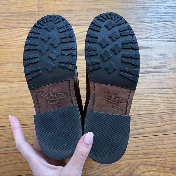 Freebird Manchester Lace Up Boots Cognac Leather Size 6 - Picture 12 of 13